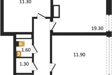 Фото №1: 3-комнатная квартира 72 м², 15/16 эт. - Краснодар, мкр. жилой комплекс Самолёт-6,