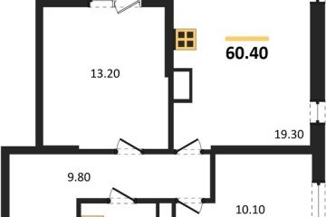 Фото №1: 2-комнатная квартира 60 м², 14/16 эт. - Краснодар, мкр. жилой комплекс Самолёт-6,