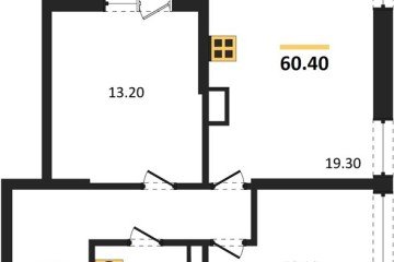 Фото №1: 2-комнатная квартира 60 м², 15/16 эт. - Краснодар, мкр. жилой комплекс Самолёт-6,
