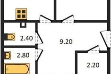 Фото №1: 3-комнатная квартира 82 м², 1/16 эт. - Краснодар, мкр. жилой комплекс Самолёт-6,