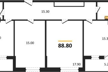 Фото №1: 3-комнатная квартира 88 м², 24/24 эт. - Краснодар, мкр. ЖК Все Свои Вип,