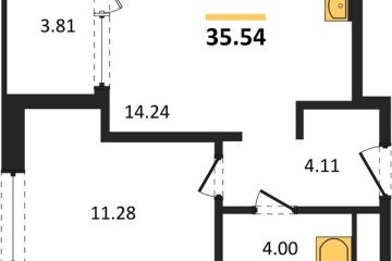Фото №1: 1-комнатная квартира 37 м², 6/16 эт. - Краснодар, мкр. жилой квартал Патрики,