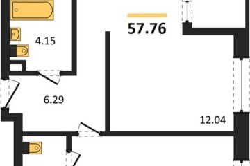 Фото №1: 2-комнатная квартира 59 м², 8/16 эт. - Краснодар, мкр. жилой квартал Патрики,