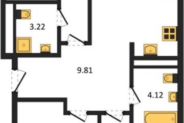 Фото №1: 3-комнатная квартира 80 м², 8/16 эт. - Краснодар, мкр. жилой квартал Патрики,