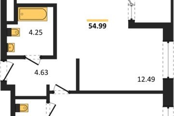 Фото №1: 2-комнатная квартира 56 м², 2/16 эт. - Краснодар, мкр. жилой квартал Патрики,