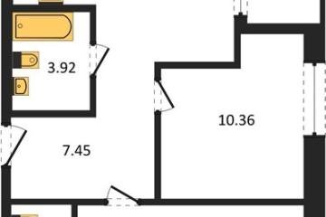 Фото №1: 2-комнатная квартира 63 м², 5/18 эт. - Краснодар, мкр. жилой квартал Патрики,