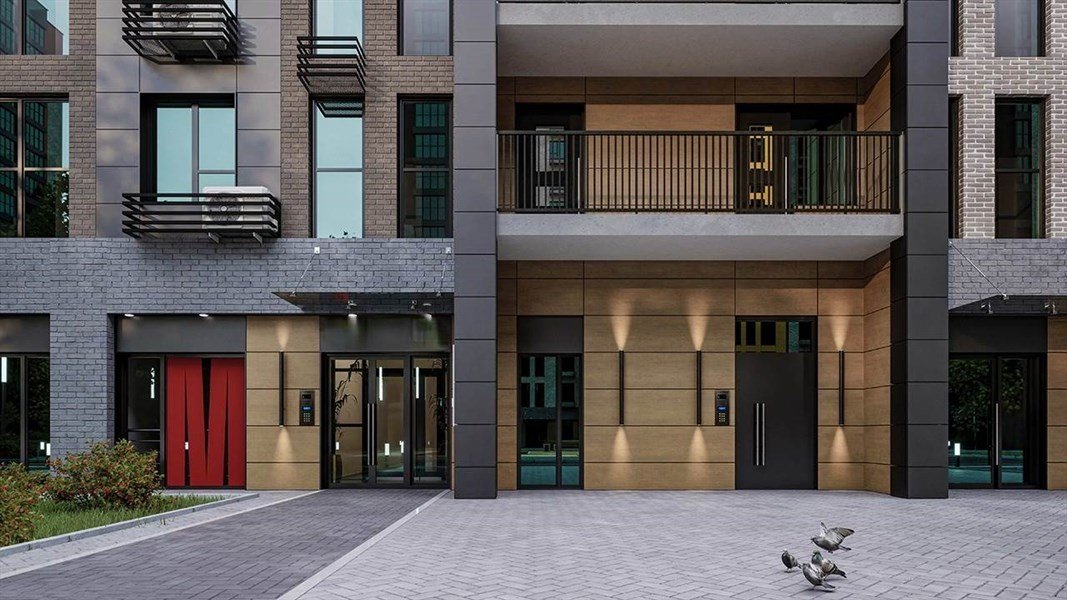 Фото №6: 2-комнатная квартира 67&nbsp;м², 3/16&nbsp;эт. - Яблоновский, мкр. ЖК Мегасити