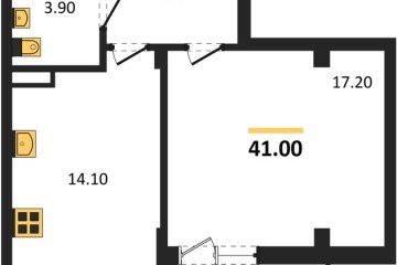 Фото №1: 1-комнатная квартира 41&nbsp;м², 1/7&nbsp;эт. - Краснодар, мкр. Фестивальный, ул. Круговая, 4/1