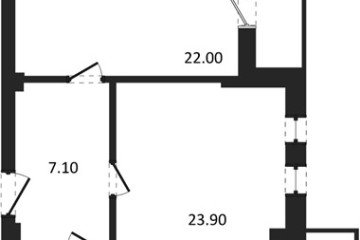 Фото №1: 1-комнатная квартира 63&nbsp;м², 1/7&nbsp;эт. - Краснодар, мкр. Фестивальный, ул. Круговая, 4/1