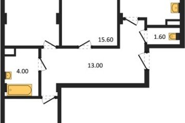 Фото №1: 3-комнатная квартира 83 м², 5/7 эт. - Краснодар, мкр. Фестивальный, ул. Круговая, 4/1