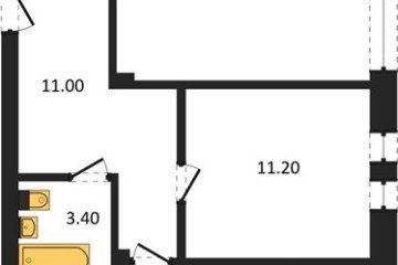 Фото №1: 2-комнатная квартира 66&nbsp;м², 7/7&nbsp;эт. - Краснодар, мкр. Фестивальный, ул. Круговая, 4/1