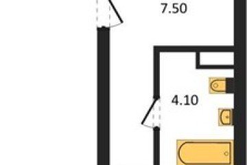Фото №1: 1-комнатная квартира 48 м², 5/18 эт. - Краснодар, мкр. ЖК Первое Место, ул. Виктора Казанцева, 1.3лит1