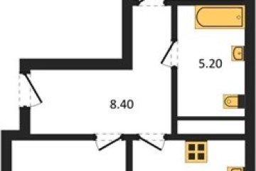 Фото №1: 2-комнатная квартира 67 м², 4/18 эт. - Краснодар, мкр. ЖК Первое Место, ул. Виктора Казанцева, 1.3лит1