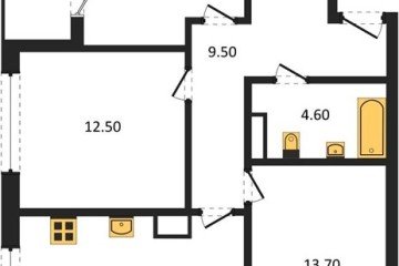 Фото №1: 3-комнатная квартира 76 м², 8/18 эт. - Краснодар, мкр. ЖК Первое Место,