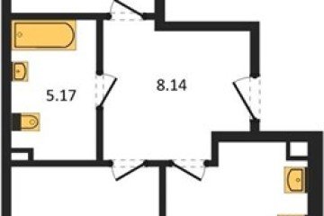 Фото №1: 2-комнатная квартира 59 м², 1/8 эт. - Северская, мкр. ЖК Цветной Бульвар,