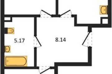 Фото №1: 2-комнатная квартира 59 м², 1/8 эт. - Северская, мкр. ЖК Цветной Бульвар,