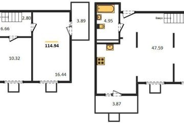 Фото №1: 3-комнатная квартира 115 м², 6/8 эт. - Северская, мкр. ЖК Цветной Бульвар,