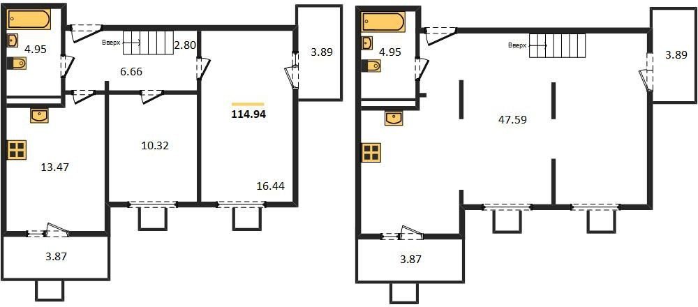 Фото №1: 3-комнатная квартира 115&nbsp;м², 6/8&nbsp;эт. - Северская, мкр. ЖК Цветной Бульвар