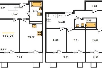Фото №1: 4-комнатная квартира 123 м², 7/8 эт. - Северская, мкр. ЖК Цветной Бульвар,