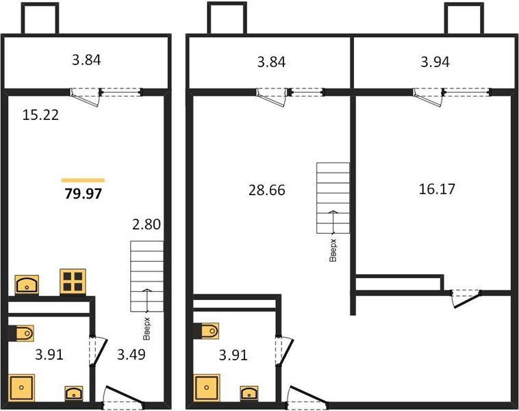 Фото №1: 2-комнатная квартира 81&nbsp;м², 7/8&nbsp;эт. - Северская, мкр. ЖК Цветной Бульвар