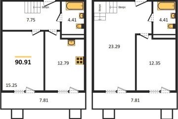 Фото №1: 3-комнатная квартира 114 м², 7/8 эт. - Северская, мкр. ЖК Цветной Бульвар,