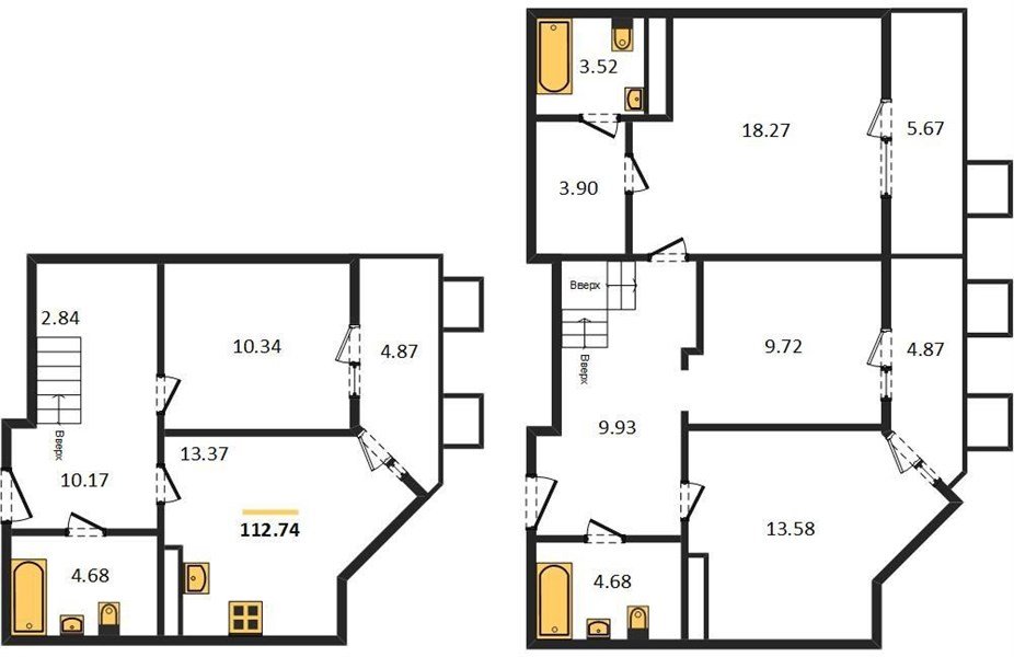 Фото №1: 4-комнатная квартира 112&nbsp;м², 7/8&nbsp;эт. - Северская, мкр. ЖК Цветной Бульвар