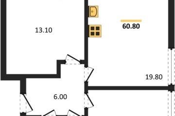 Фото №1: 2-комнатная квартира 59 м², 18/18 эт. - Краснодар, мкр. Парк Победы,