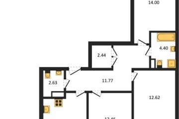Фото №1: 3-комнатная квартира 81 м², 9/9 эт. - Краснодар, мкр. жилой комплекс Друзья,