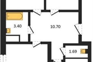 Фото №1: 3-комнатная квартира 92 м², 15/18 эт. - Знаменский, мкр. Родные Просторы,