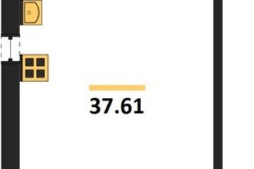 Фото №1: Студия 41&nbsp;м², 7/9&nbsp;эт. - Краснодар, мкр. жилой комплекс Югге, 