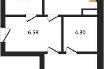 Фото №1: 1-комнатная квартира 61 м², 6/9 эт. - Краснодар, мкр. жилой комплекс Югге,