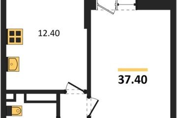 Фото №1: 1-комнатная квартира 37&nbsp;м², 8/9&nbsp;эт. - Майкоп, мкр. ЖК Звезды, 