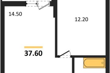 Фото №1: 1-комнатная квартира 37&nbsp;м², 7/9&nbsp;эт. - Майкоп, мкр. ЖК Звезды, 