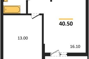 Фото №1: 1-комнатная квартира 40 м², 5/7 эт. - Майкоп, мкр. ЖК Звезды,