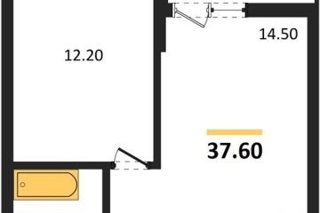 Фото №1: 1-комнатная квартира 37 м², 7/7 эт. - Майкоп, мкр. ЖК Звезды,