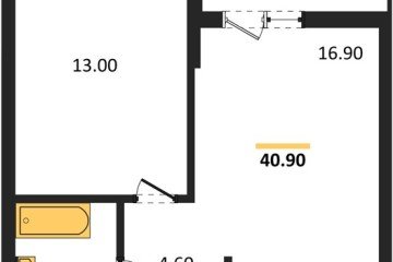 Фото №1: 1-комнатная квартира 40 м², 2/7 эт. - Майкоп, мкр. ЖК Звезды,