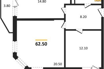 Фото №1: 2-комнатная квартира 63&nbsp;м², 2/16&nbsp;эт. - Краснодар, мкр. жилой комплекс Зеленодар, 