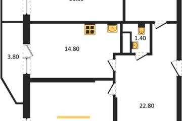 Фото №1: 3-комнатная квартира 104 м², 15/16 эт. - Краснодар, мкр. жилой комплекс Зеленодар,