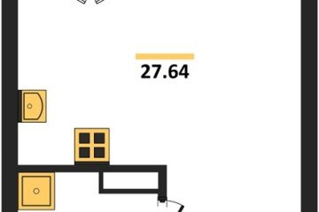 Фото №1: Студия 27&nbsp;м², 9/9&nbsp;эт. - Краснодар, мкр. жилой комплекс Друзья, 