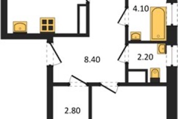 Фото №1: 2-комнатная квартира 72 м², 14/16 эт. - Краснодар, мкр. Парк Победы,