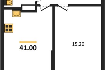 Фото №1: 1-комнатная квартира 41 м², 9/16 эт. - Краснодар, мкр. Парк Победы,