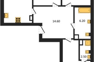 Фото №1: 3-комнатная квартира 92&nbsp;м², 9/9&nbsp;эт. - Краснодар, мкр. Парк Победы, 