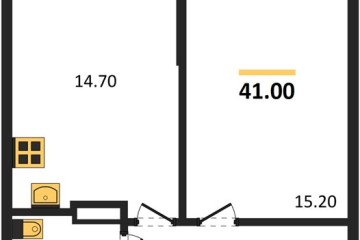 Фото №1: 1-комнатная квартира 41 м², 4/9 эт. - Краснодар, мкр. Парк Победы,