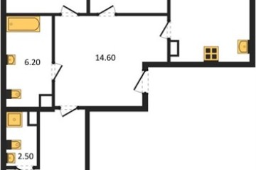 Фото №1: 3-комнатная квартира 92 м², 5/9 эт. - Краснодар, мкр. Парк Победы,