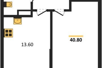 Фото №1: 1-комнатная квартира 40 м², 8/9 эт. - Краснодар, мкр. Парк Победы,
