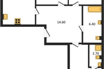 Фото №1: 3-комнатная квартира 93&nbsp;м², 2/9&nbsp;эт. - Краснодар, мкр. Парк Победы, 