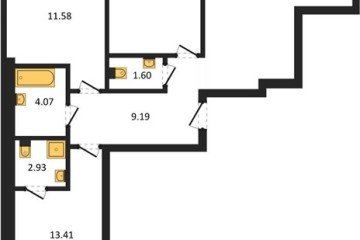 Фото №1: 3-комнатная квартира 84 м², 3/18 эт. - Краснодар, мкр. ЖК Тёплые Края,