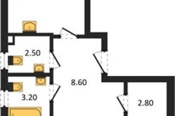 Фото №1: 2-комнатная квартира 68 м², 2/18 эт. - Краснодар, мкр. Парк Победы,