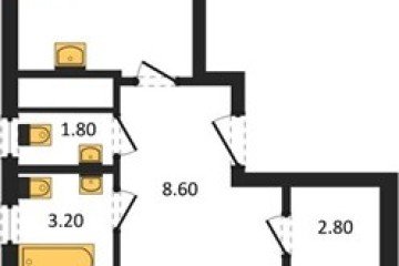 Фото №1: 2-комнатная квартира 67 м², 15/18 эт. - Краснодар, мкр. Парк Победы,