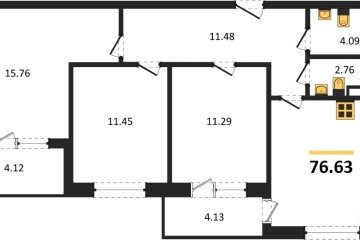 Фото №1: 3-комнатная квартира 75 м², 5/9 эт. - Краснодар, мкр. жилой комплекс Друзья,